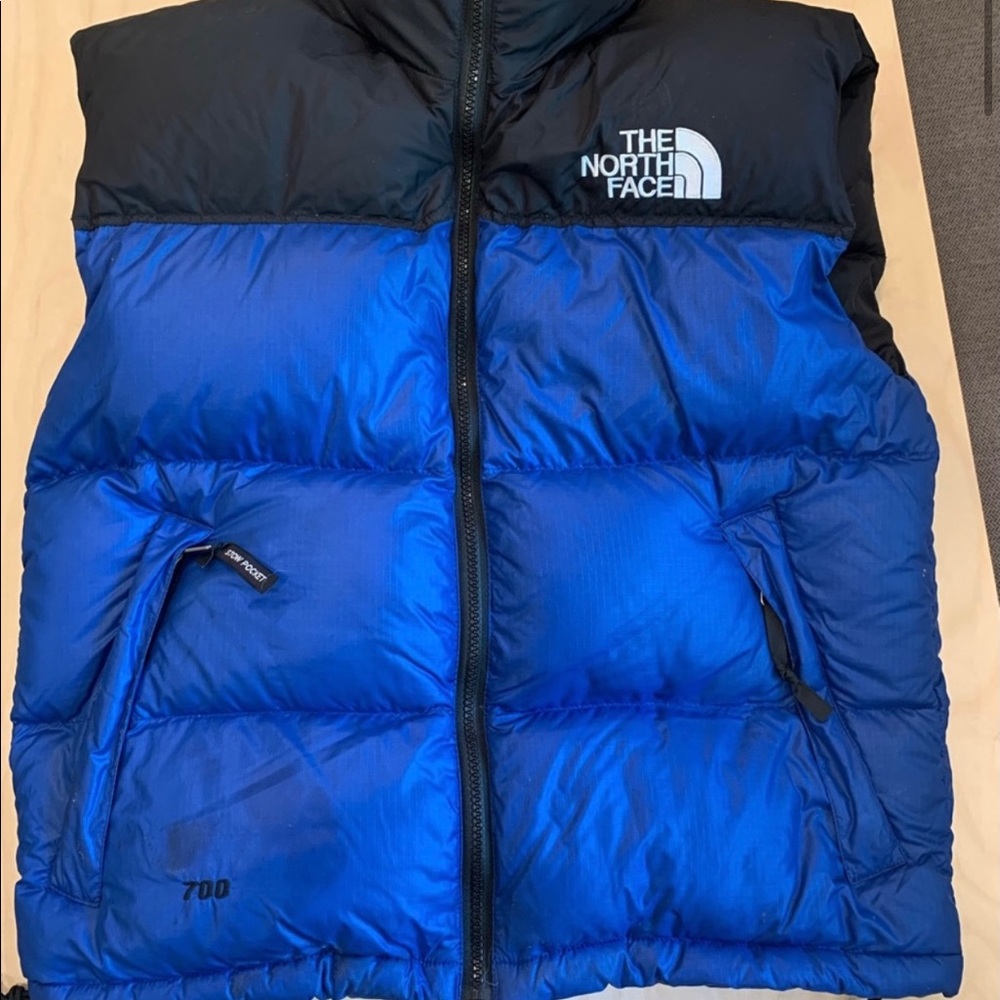 North face puffer vest